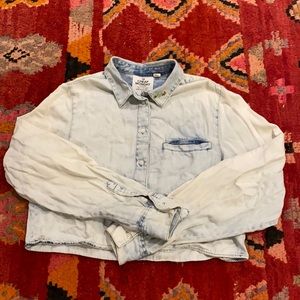 Cheap Monday Cropped Button Up